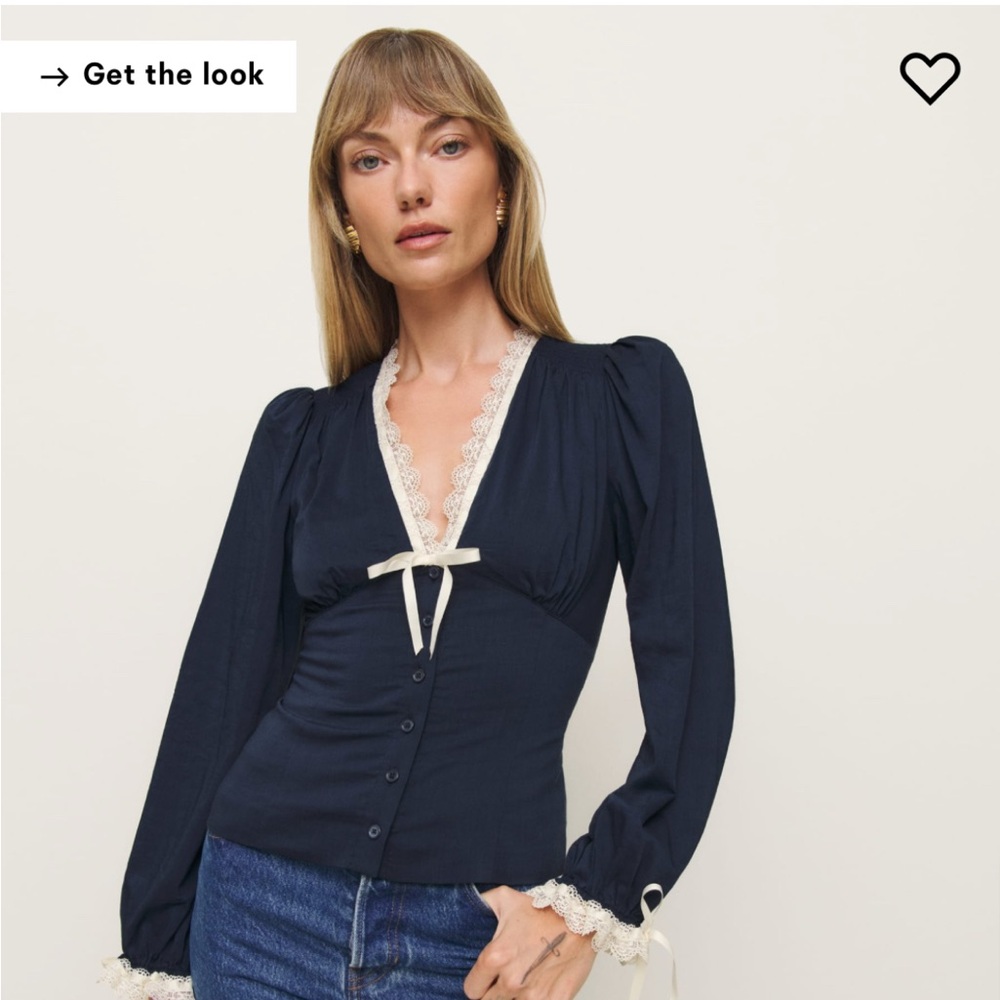 NWOT Reformation Darcie top